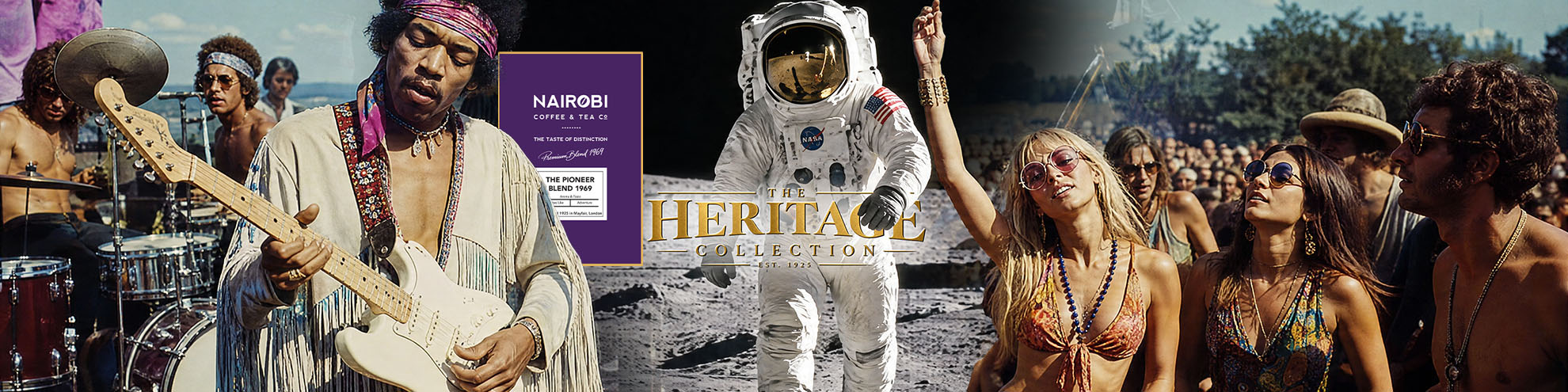 The 1969 Pioneer Blend — Heritage Collection ground coffee and coffee beans