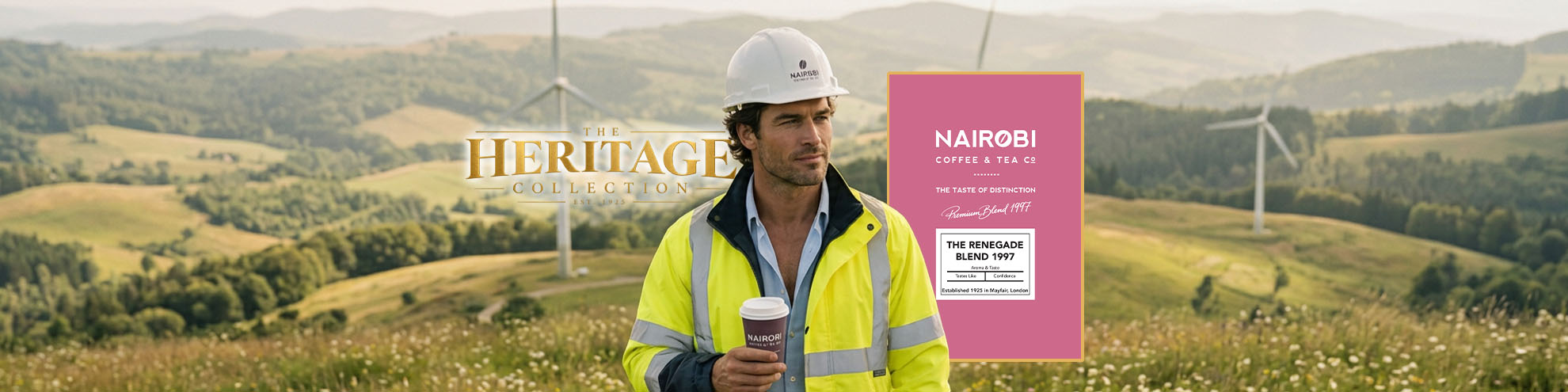 The 1997 Renegade Blend — Heritage Collection ground coffee and coffee beans