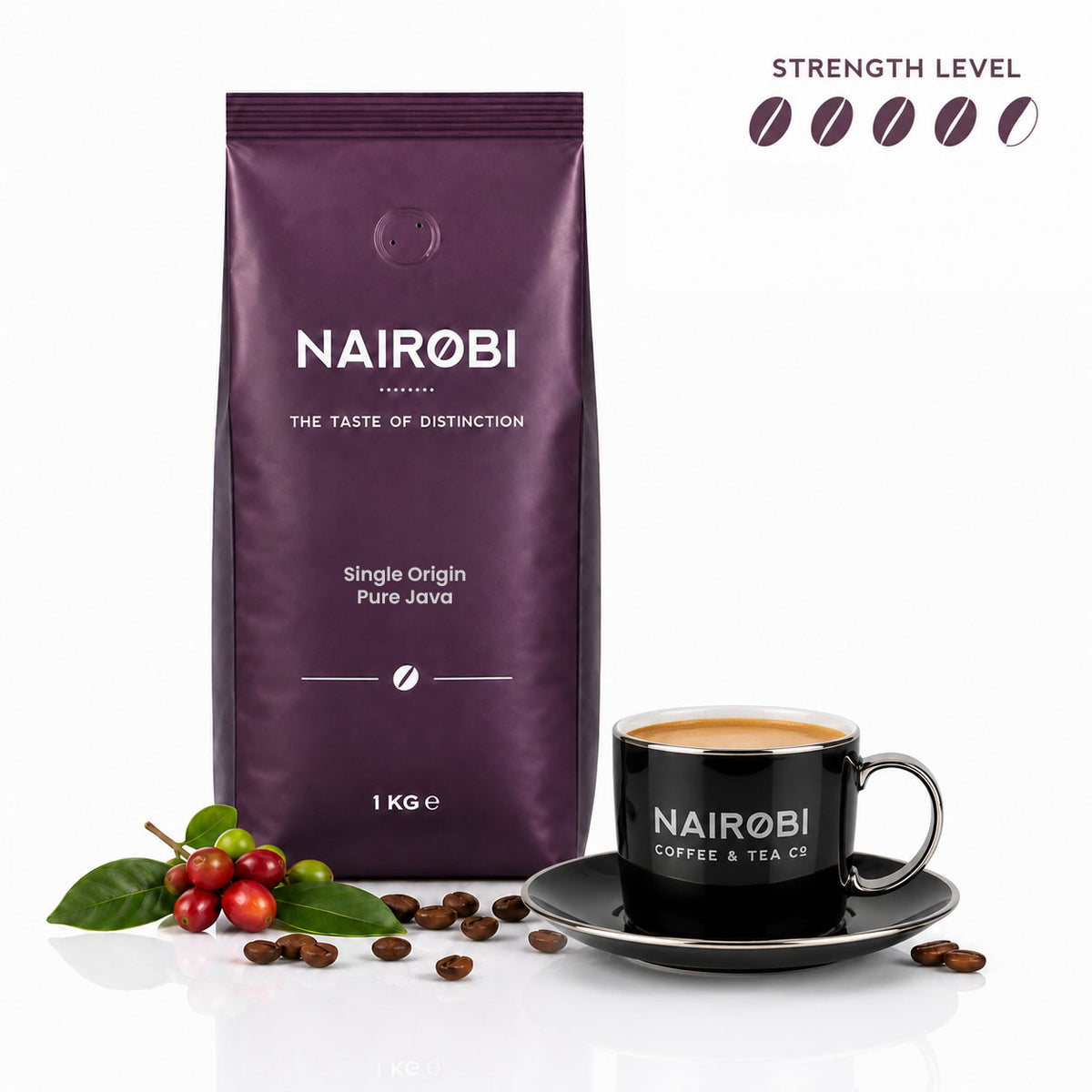 Pure Java - 1kg Coffee Beans - single-origin