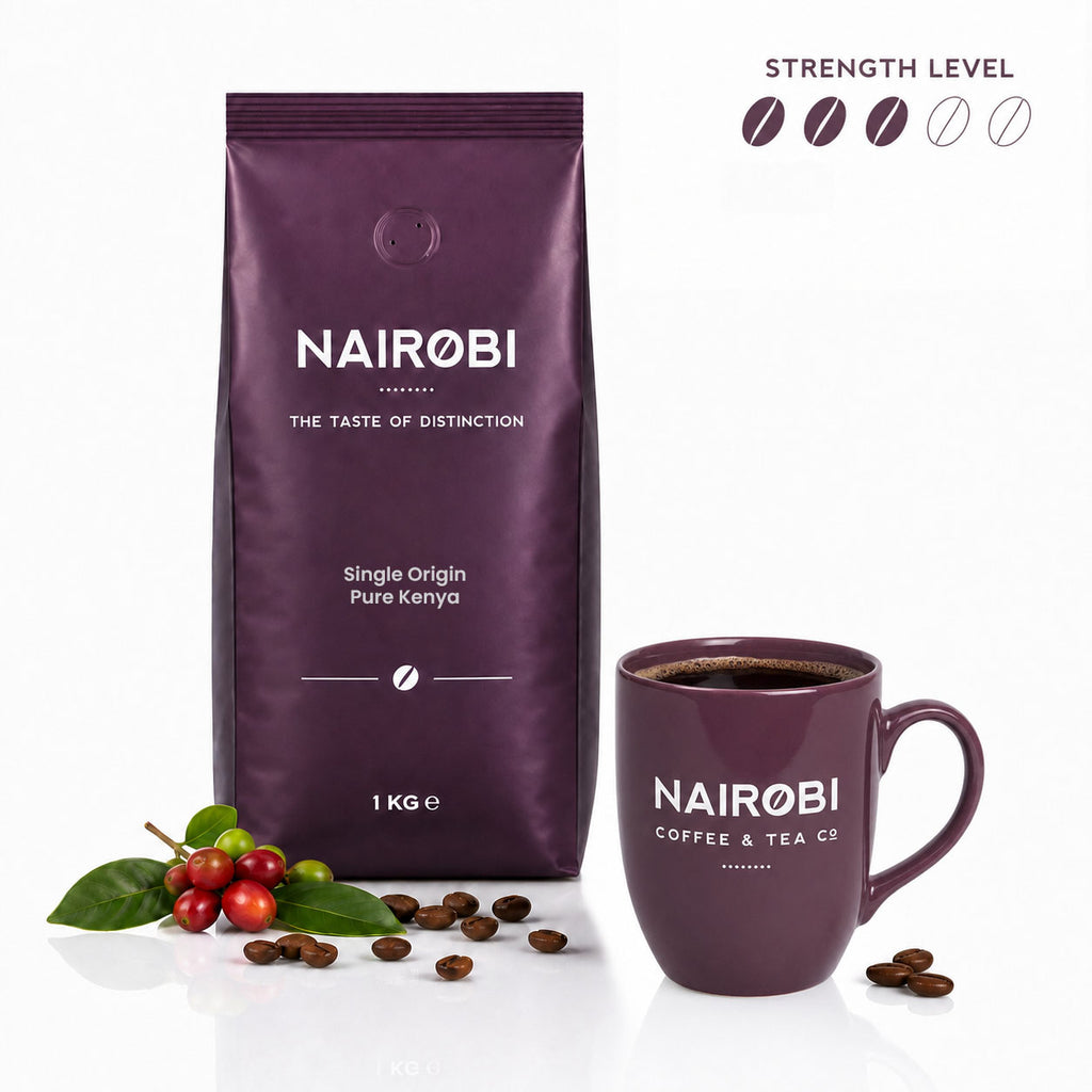 Pure Kenya - 1kg Coffee Beans - single-origin