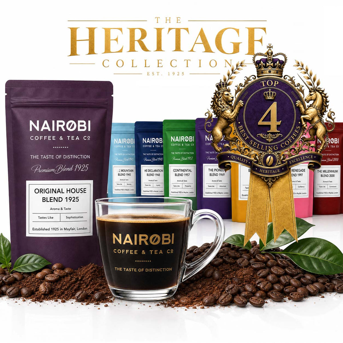 The Original House Blend ground coffee is ranked No.4 of the top 10 best coffee beans in our world
