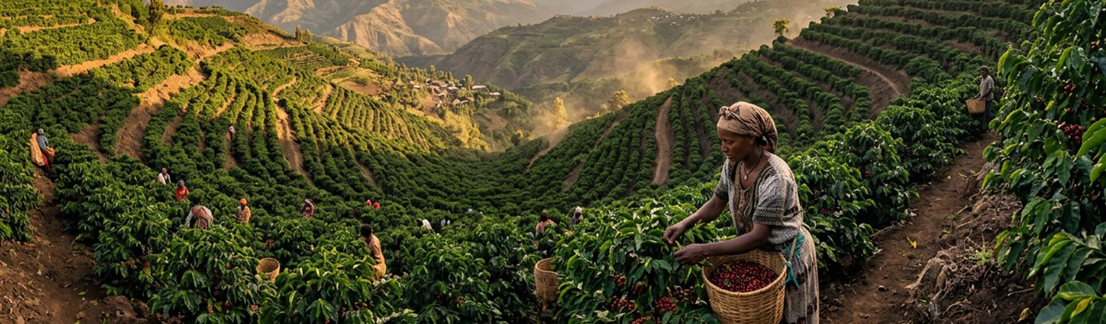 Ethiopian Coffee Beans Ground Coffee