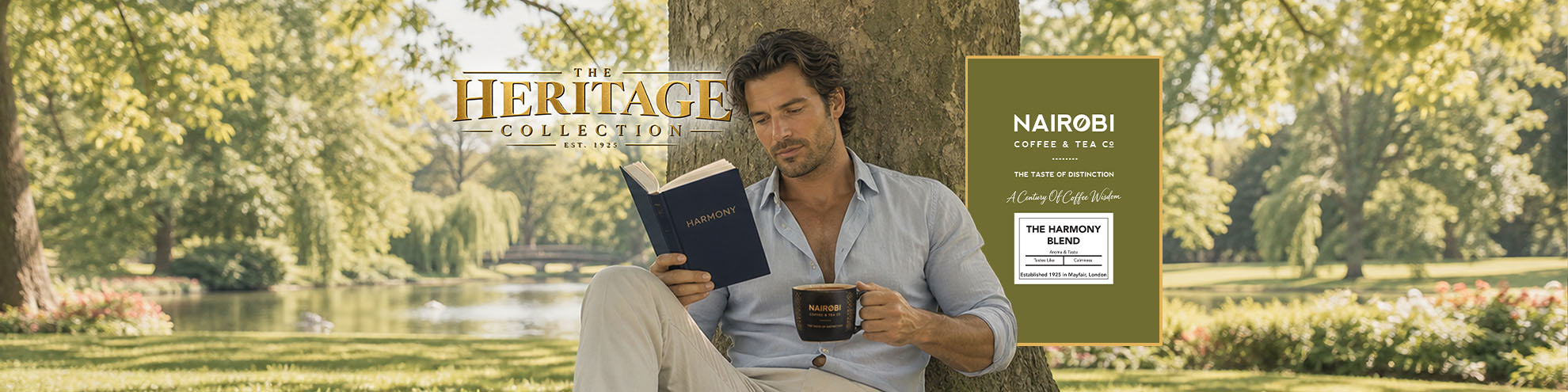 The Harmony Blend — Heritage Collection ground coffee and coffee beans