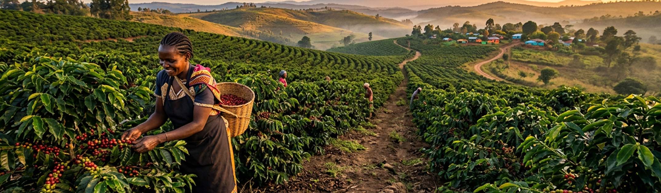 Kenya Peaberry Coffee 1kg Coffee Beans