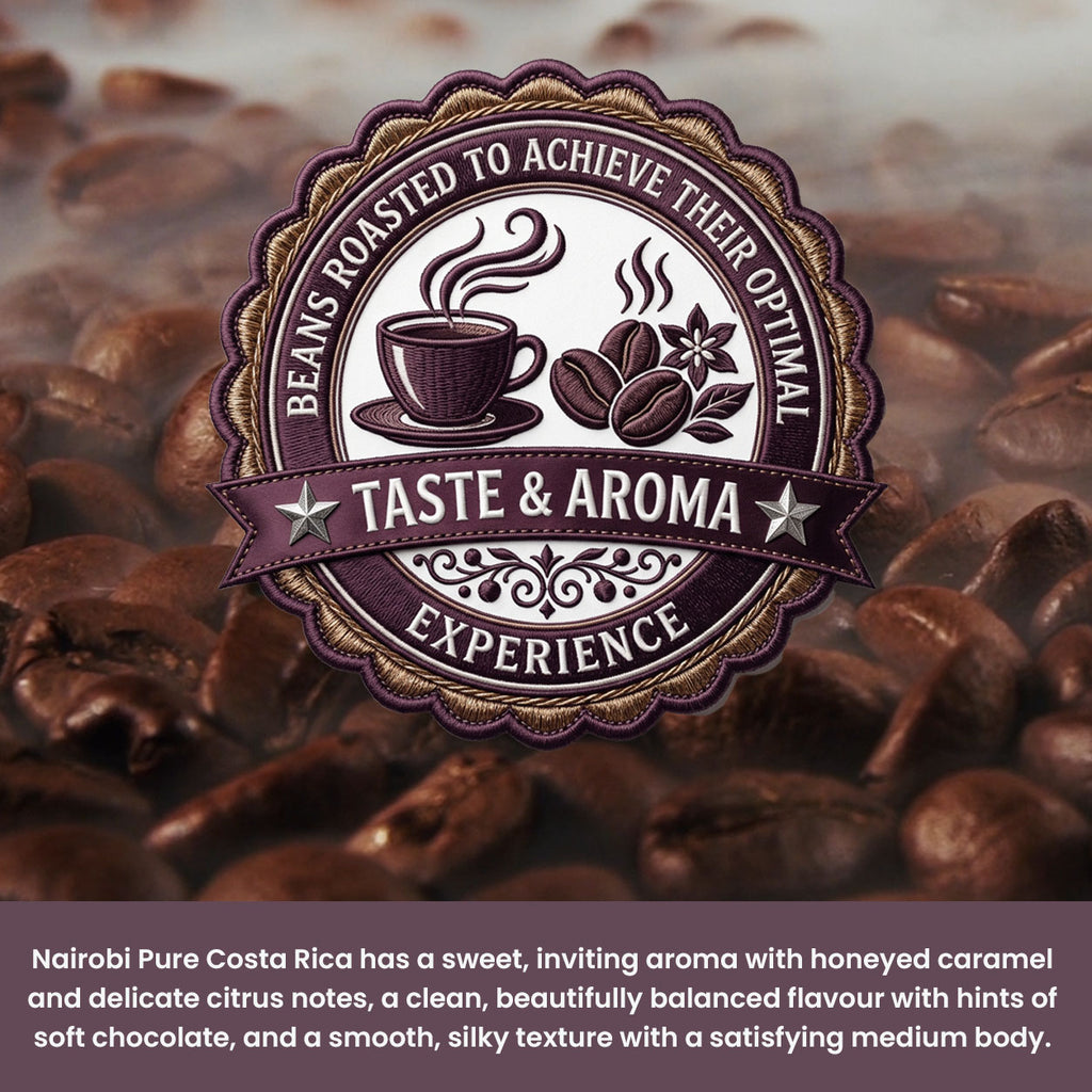 Pure Costa Rica Single-Origin Coffee - 1kg Coffee Beans