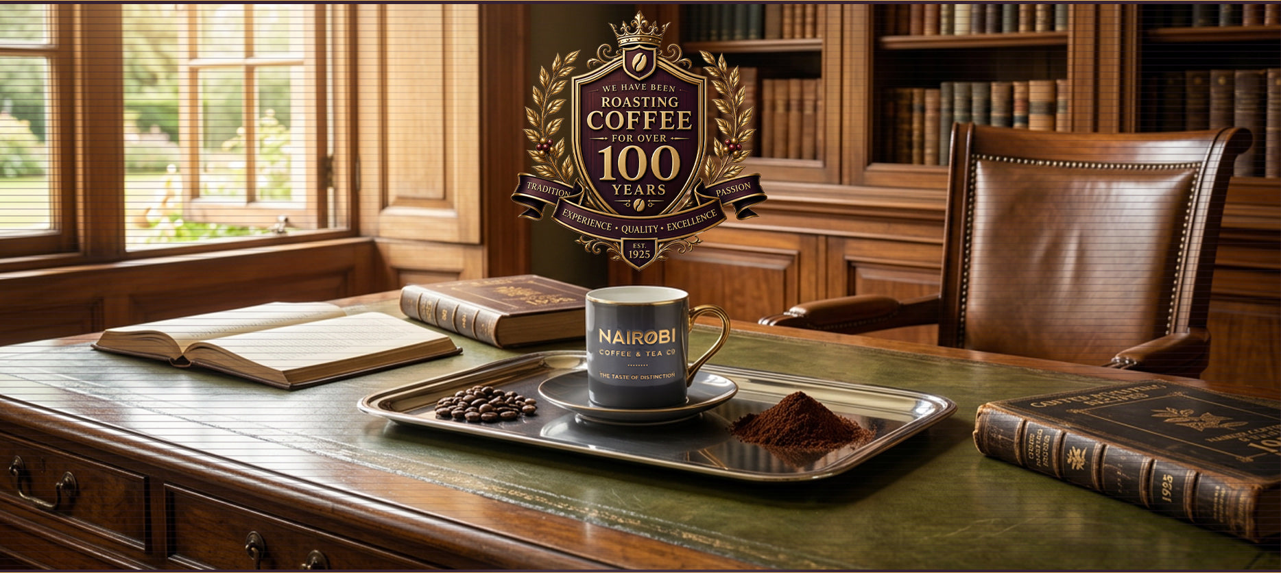 roasting coffee beans & grinding coffee for over 100 years
