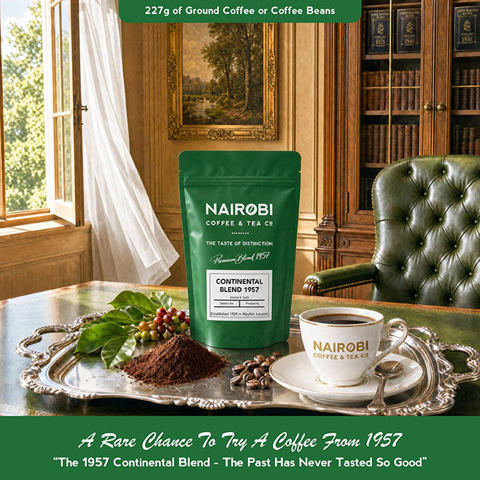 1957 Continental Blend Coffee Beans & Ground Coffee