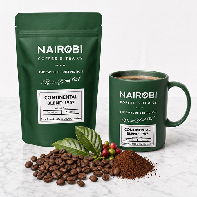 1957 Continental Blend Coffee Beans & Ground Coffee