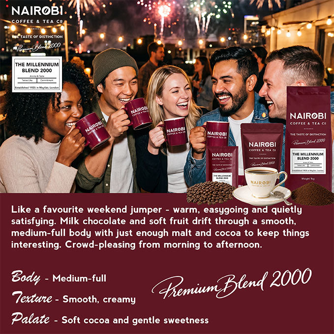 2000 Millennium Blend Coffee Beans & Ground Coffee