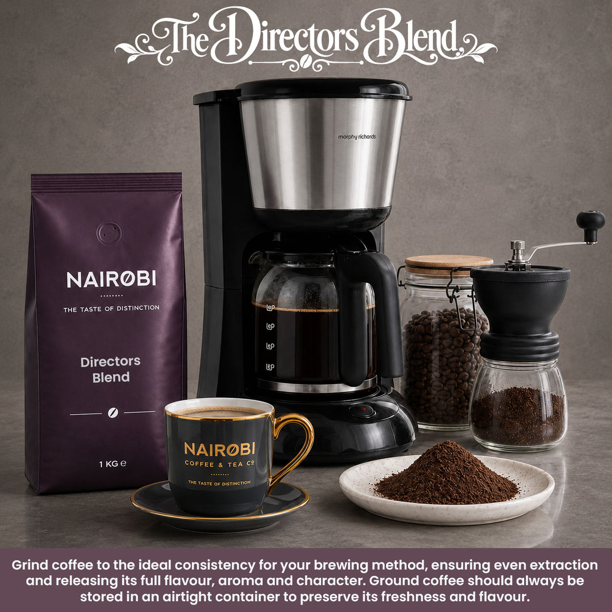 Directors Blend grind coffee beans
