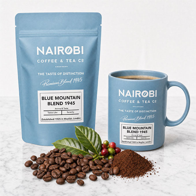 1945 Blue Mountain Blend Coffee Beans & Ground Coffee